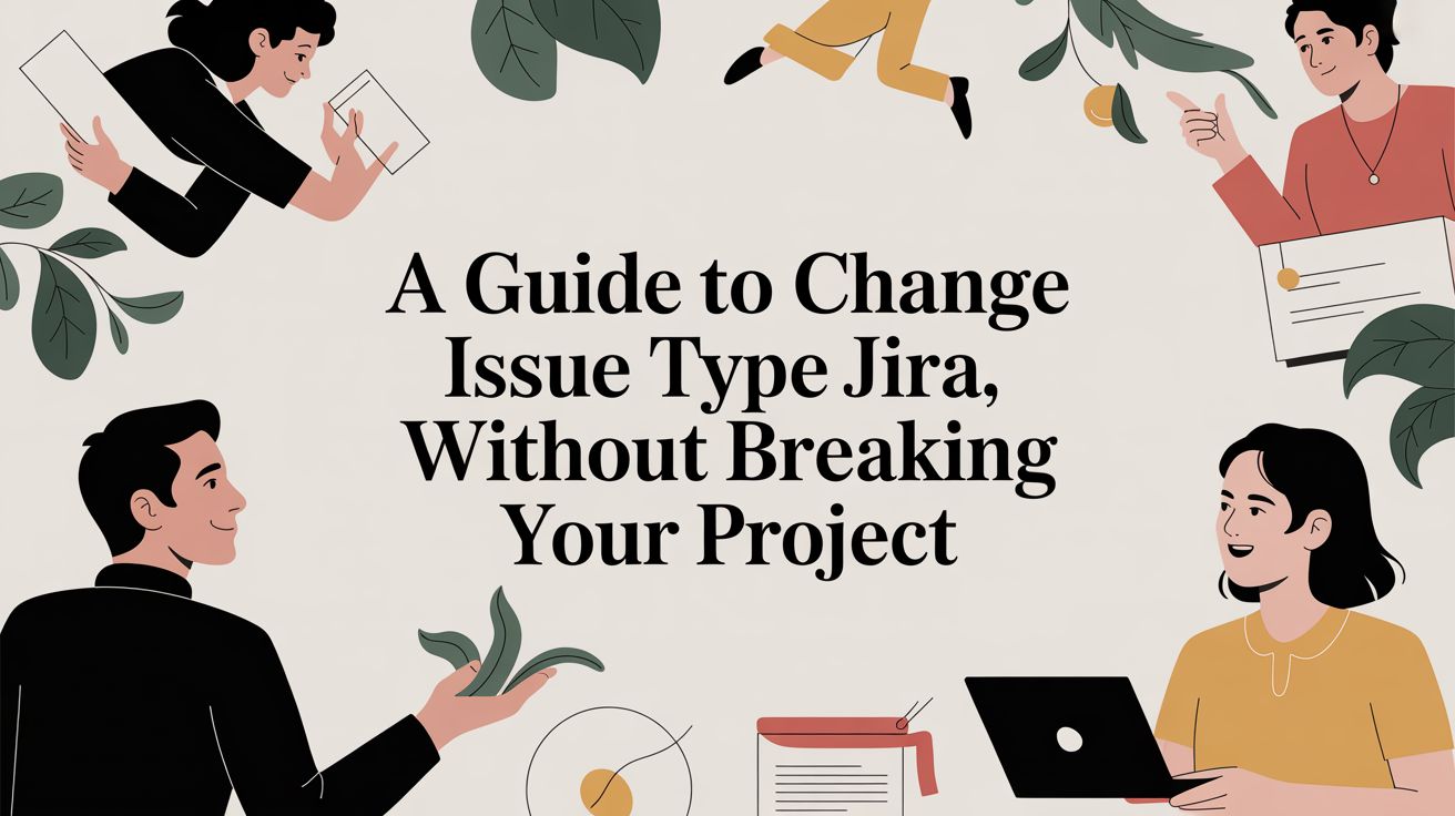 A Guide to Change Issue Type Jira Without Breaking Your Project
